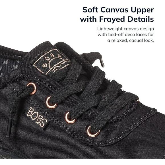 Skechers Women's Bobs B Cute Sneaker - Memory Foam, Flexible Outsole Sz 7 - Picture 4 of 7